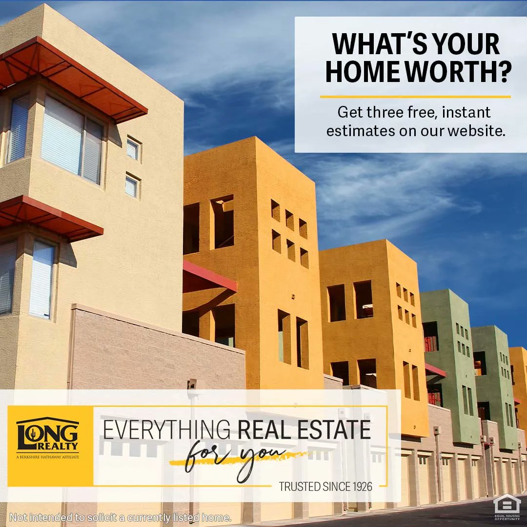 LongRealty's tweet photo. There are a lot of buyers in the housing market right now. See how many people are looking for a home like yours and get three instant estimates of your home’s value on our website! #EverythingRealEstate https://t.co/I04yMtHphL