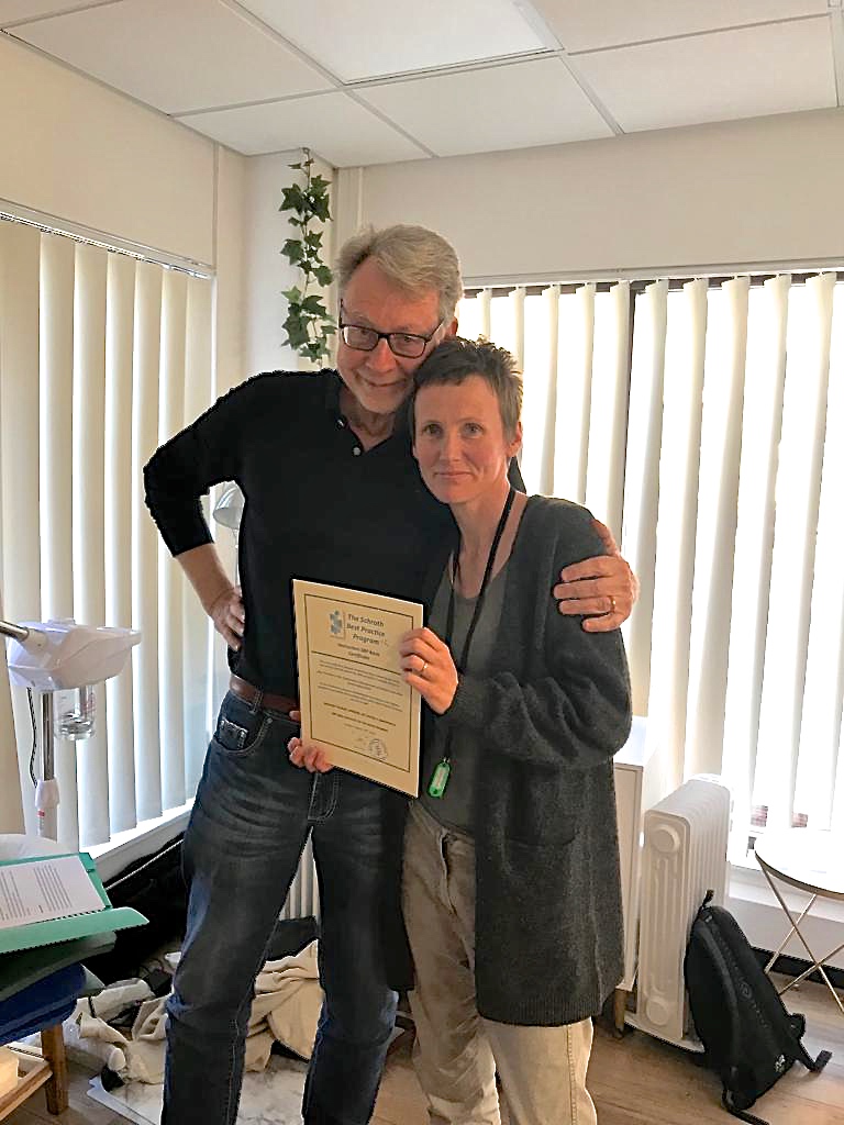 WeissHr's tweet photo. So happy to tell: Debs has made it! She now is SBP basic instructor for UK! You have done great, very professional! You made me proud!

Glad you are working with us! #schrothbestpractice #sbp https://t.co/NIlSIoUaZz
