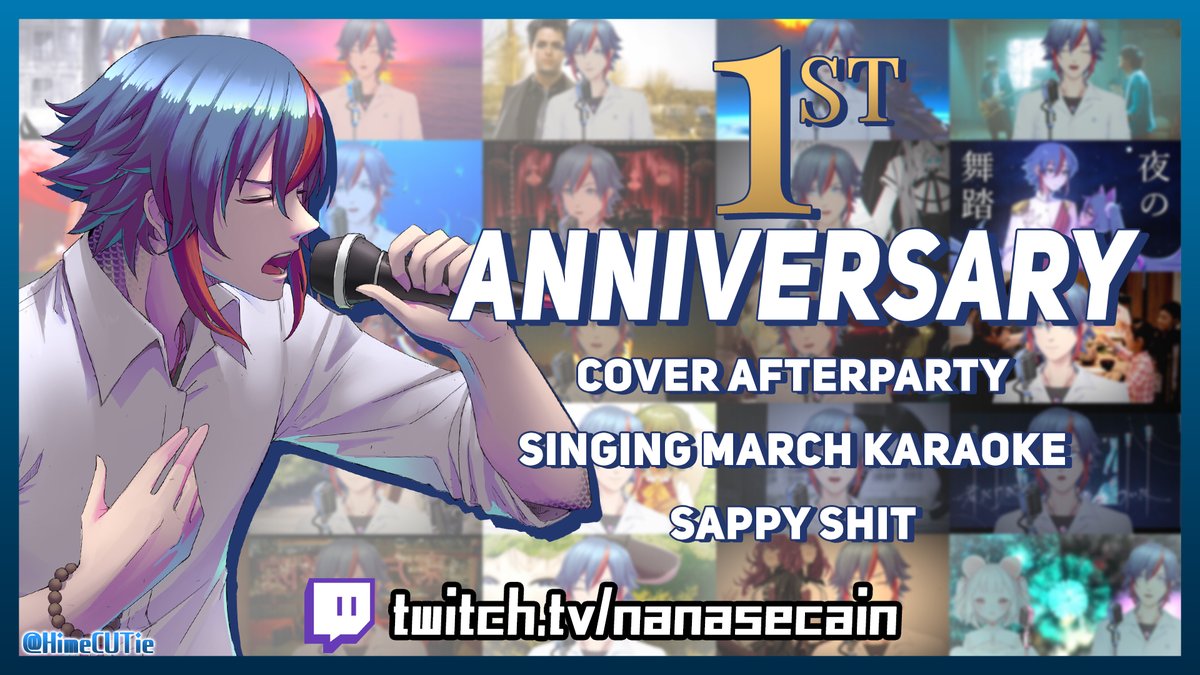 nanasecain's tweet photo. Schedule up! ...or not, because there are no streams this week except my 1 year anniversary celebration at 3PM PDT on Saturday! It's also going to double as an afterparty stream for the cover that will be coming out the same day. Hope to see you there!
#ENVtuber #Vtuber https://t.co/3cw4VFH3Au