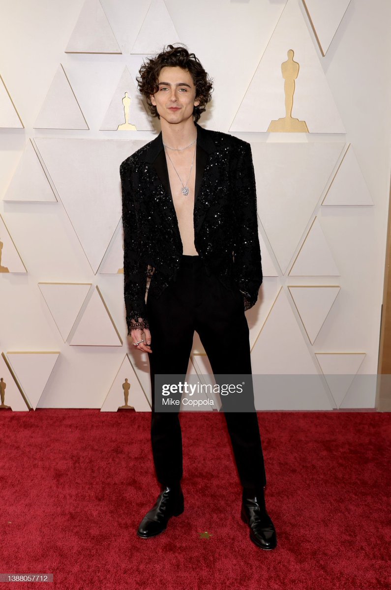 chlmt_arg's tweet photo. Timothée en la alfombra roja de los premios #Oscar https://t.co/n4YdIuHwv3