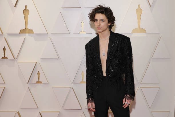 chlmt_arg's tweet photo. Timothée en la alfombra roja de los premios #Oscar https://t.co/n4YdIuHwv3