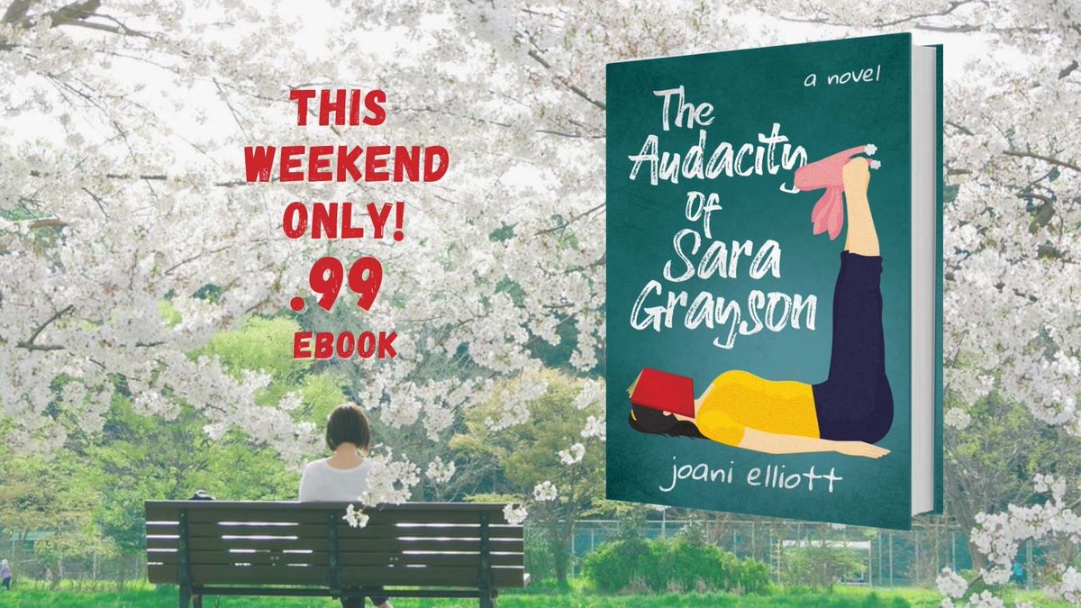 JoaniElliott's tweet photo. Last chance to buy some AUDACITY for spring! Kindle, Nook, Apple...
#theaudacityofsaragrayson #joanielliott #bookclubfiction #bestbookpicks2022 #humorousreads https://t.co/BjYHKJSull