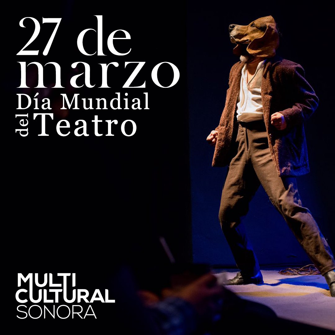 multiculturalmx's tweet photo. “El teatro no puede desaparecer porque es el único arte donde la humanidad se enfrenta a sí misma”, dijo Arthur Miller.

Hoy, celebramos la pasión, amor y entrega 🎭.

Felicitamos a nuestros amigos y colegas que forman esta gran comunidad 🙌🏻. https://t.co/t0tqerDRds