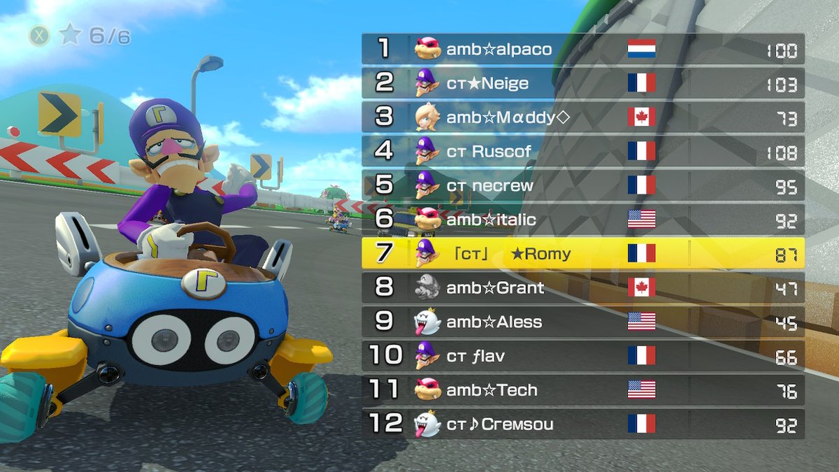 CracksDuTurfu's tweet photo. War MKU #2 (+118) #MK8D #NintendoSwitch https://t.co/unqRi7LS2y