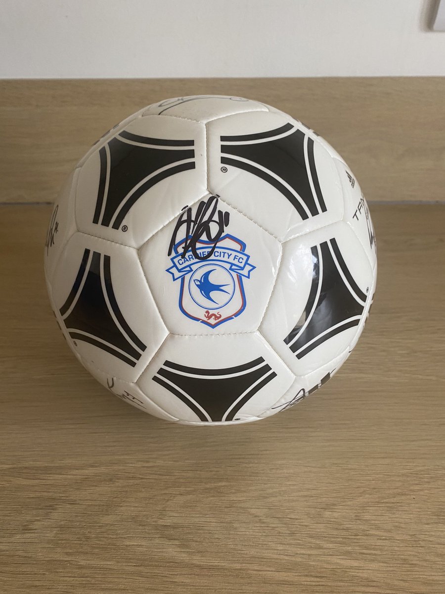 Tony Rivers (@tonyrivers1927) on Twitter photo Cardiff fans please RT. City shirt and tango ball signed by squad donated by Perry Ng. Friend of mine <a href="/p_franklin5/">Paul Franklin</a>’s student daughter is raising money for International challenge ( Indonesia ) that allows to help with local projects and good causes. Bidding on £80 top / £30 ball Cardiff fans please RT. City shirt and tango ball signed by squad donated by Perry Ng. Friend of mine <a href="/p_franklin5/">Paul Franklin</a>’s student daughter is raising money for International challenge ( Indonesia ) that allows to help with local projects and good causes. Bidding on £80 top / £30 ball