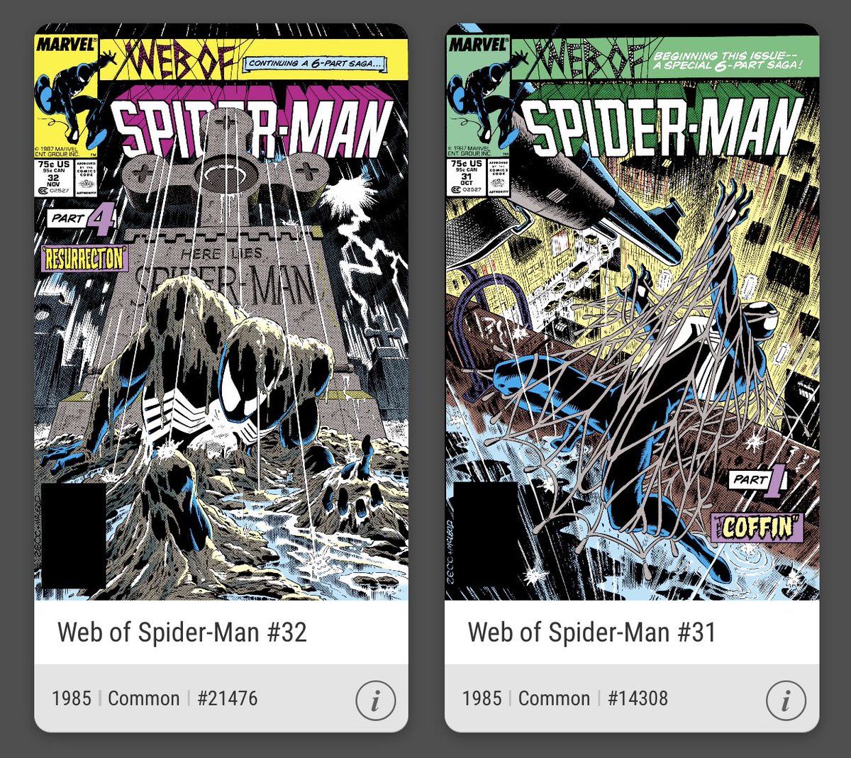 🎉 Let do a  quick Giveaway 🎉
Spider-Man 31 or 32
To participate:😎

- Follow <a href="/1richoffcrypto/">RICH BASEHEAD</a>
- Tag 3 friends
- RT pinned post 👈

🍀 The lucky winner will be picked at 💯 retweets 🍀 #veve #NFTGiveaways #richoffcrypto #ico #ComingSoon