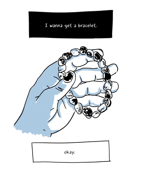 CW // Self harm

"Friendship bracelets" 