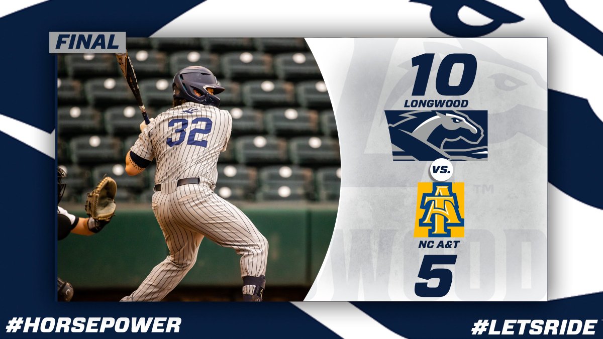 LongwoodBase's tweet photo. Call it spring cleaning with all the sweeping going on this Sunday 🧹🧹🧹
.
.
Lancers sweep their first Big South series on the road since 2016 ⚾️⚾️ https://t.co/pU5b6JpylP