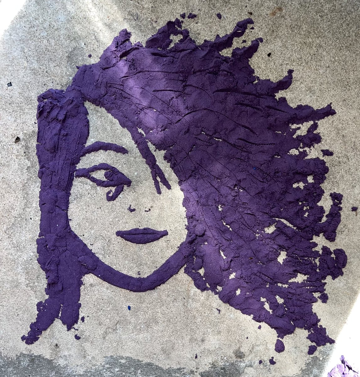 heidilynphd's tweet photo. @neilhimself - your work has left an indelible mark on the world, and while this artwork created for #GISH #Bookbash is ephemeral, out feelings and memories are not. https://t.co/WxFoiZr7Sa