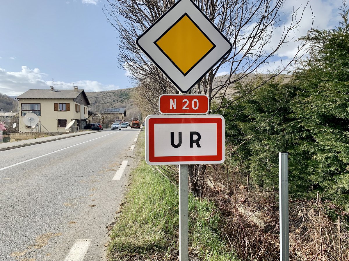 Today I drove through the most Techno village France has to offer