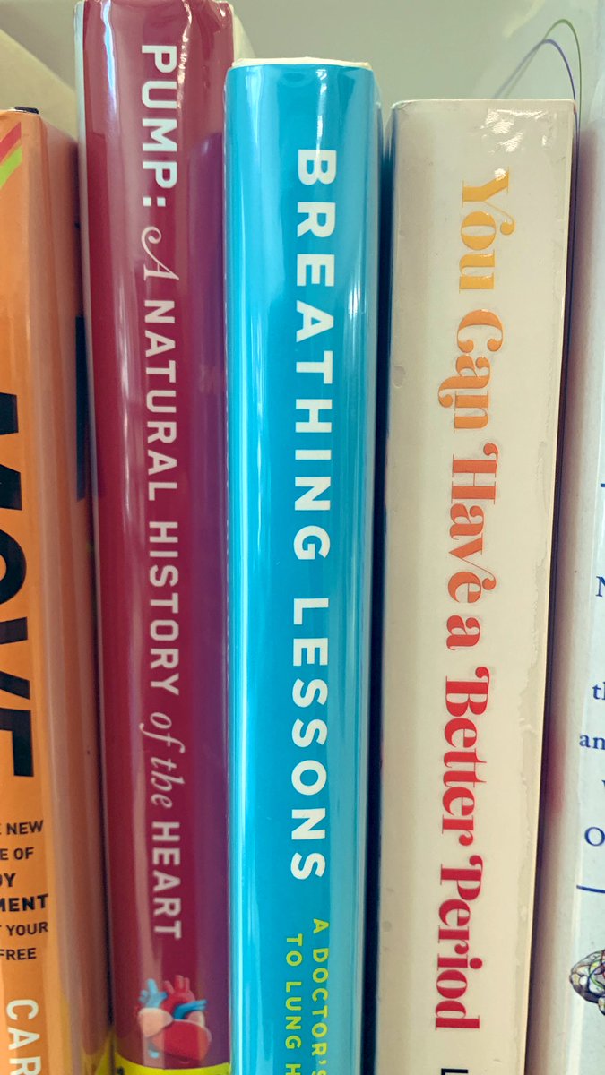 GeoffMatous's tweet photo. I spy @meilan_han’s “Breathing Lessons” in the new arrivals section of @whpl. Just in time for @TakeDownTobacco day on April 1. https://t.co/4zK34yjQcZ