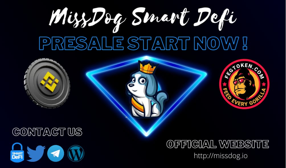 MissDogSD's tweet photo. 💎Mɪss-ᴅᴏɢ ᴘʀᴇsᴀʟᴇ 30 March at 6pm UTC💎

Lᴏᴀᴅ sᴏᴍᴇ ʙᴀɢs !! Gᴜʏs be ready for this gem ! Bᴇ ᴀʟᴇʀᴛ ! 🔥🤙

Telegram:
https://t.co/QS7Q5nqeP6
Website:
https://t.co/QVfP2XfVa6
Twitter: 
https://t.co/C7pMYAhdW2 https://t.co/hES6UGJEOb
