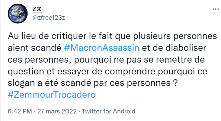 meslier_jean's tweet photo. Hypothèse:
parce que les gens qui choisissent d'aller passer une belle après-midi ensoleillée à aller écouter vociférer le z n'ont pas la lumière à tous les étages ?
🙃
#MacronAssassin #antivax #ConvoiDesTeubes https://t.co/qnoyBjeHVd
