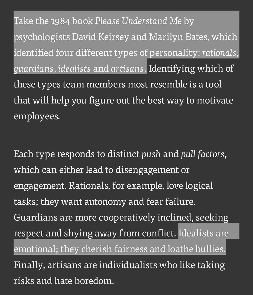 Definitely an idealist! #personalitytypes