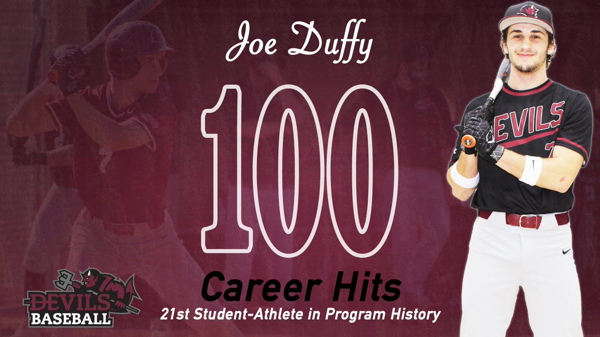 Congratulations to <a href="/UsciencesBsb/">USciences Baseball</a>’s Joe Duffy for reaching 1️⃣0️⃣0️⃣ career hits