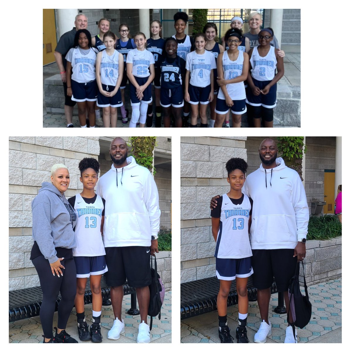 DemetriusCherry's tweet photo. Spent the weekend enjoying our first AAU event! Super proud of Bryce and the #TampaThunder https://t.co/M4NFMFi9U3