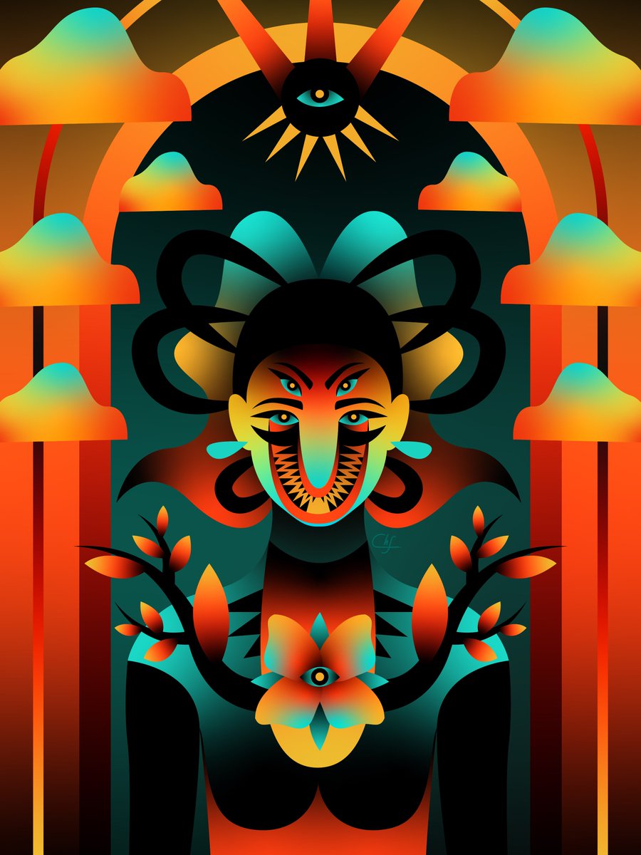 🌎Worlds of Women Season 7 ArtDrop Reveal🌎

<a href="/chabeli_farro/">Chabeli Farro</a> is our artist for Cyber Green 💚

She is a Cuban 🇨🇺 digital illustrator that creates art with a focus on women, cultural traits, nature, fantasy and creatures 🙌

🪂 ArtDrops coming in March for WoW holders