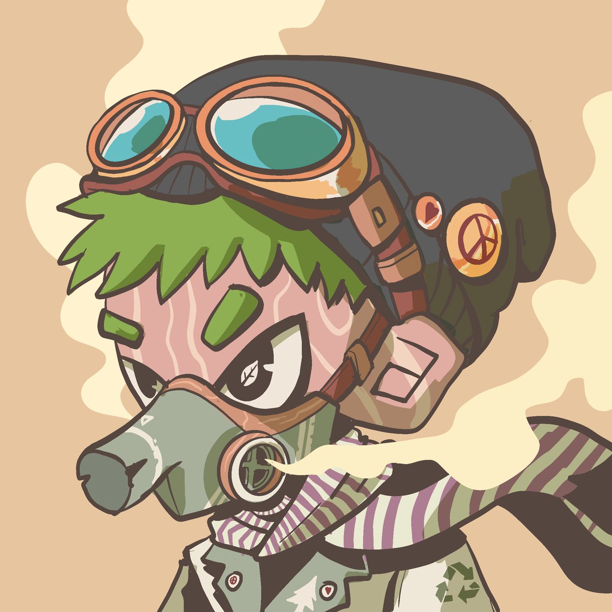 timfalls's tweet photo. So so happy with this customization of @WoodiesNFT Woodie 8710, Steampunk'd by the talented @mrLakon...

"small in stature, mightier than he appears. 
youngest of the family; but an old soul, wise beyond his years."

See the eco-details? 🍃 ☮ ❤️♻️🌲

#NewNFTProfilePic  #Woodies https://t.co/Grc7a9uLsE