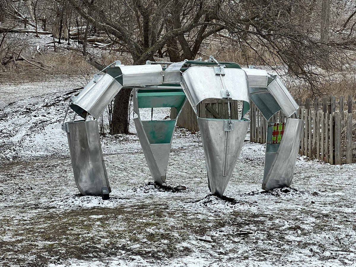 nottenloretta's tweet image. Out to see “Unpacking the Weekend” @TodmordenMills Exploring and “interrogating holiday routines and colonial narratives” in the words of artist @JohnNotten A fascinating exhibit worth a visit! @WCDSBNewswire