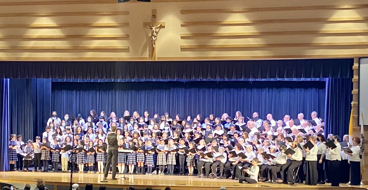 It is wonderful to be back hosting this great concert by the Reading Choral Society.  Our Saints honor choir ⁦<a href="/BerksCatholic/">Berks Catholic</a>⁩ joins RCS and 3 of our partner schools this year.  They have worked hard and the concert is evidence of their God given gift of music.