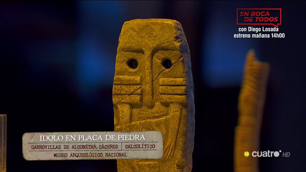 navedelmisterio's tweet photo. Ídolo en placa de piedra #CuartoMilenio https://t.co/HxVokjnxwB
