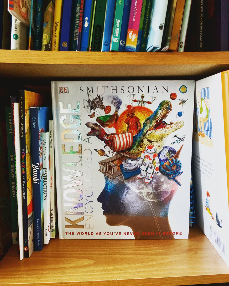 readerosaurus's tweet photo. Changing how you select a book or how you read it can make engagement that much more fun!
We grab this book and everyone gets to pick a number. Turn to that page number and read what is on it.
#reading #havefun #readtogether
@smithsonian #readloud
Make it fun!
Give it a try! https://t.co/OuBQxQo6xd
