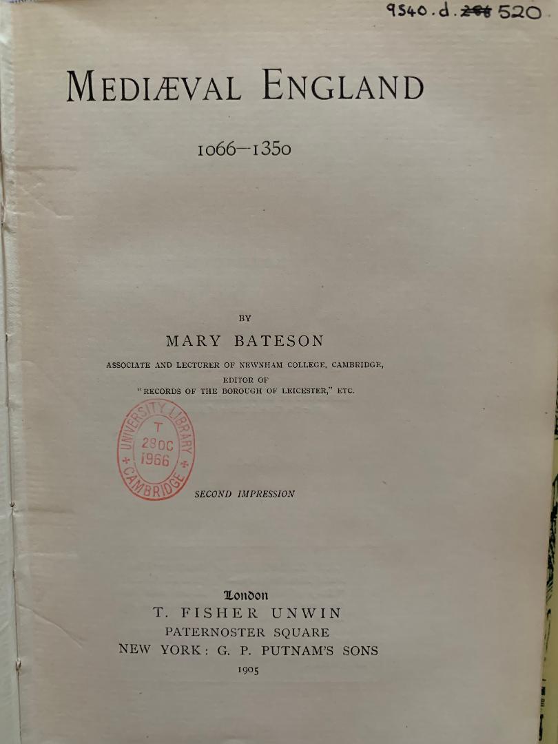 akennedysmith's tweet photo. The historian Mary Bateson wrote ‘there is not one way, but rather there are many ways of telling a nation’s story’, and ‘of the lives of women, outside nunneries and outside courts, there is little recorded.’ @Newnham_College #WomenAtCambridge
https://t.co/G0M5b9PPOH https://t.co/RjXrLlLyXQ