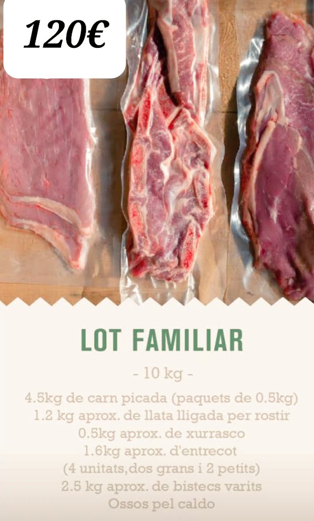 PorxoL's tweet photo. El Porxo de l'Avi és una petita explotació a plana de la Selva.
La nostra finalitat és fer un producte sostenible i de proximitat, ón l'alimentació del bestiar (farratges i cereals) és exclusivament dels nostres camps.
De casa nostra a casa vostra. Sense conservants ni colorants https://t.co/v7QoVdTsK2
