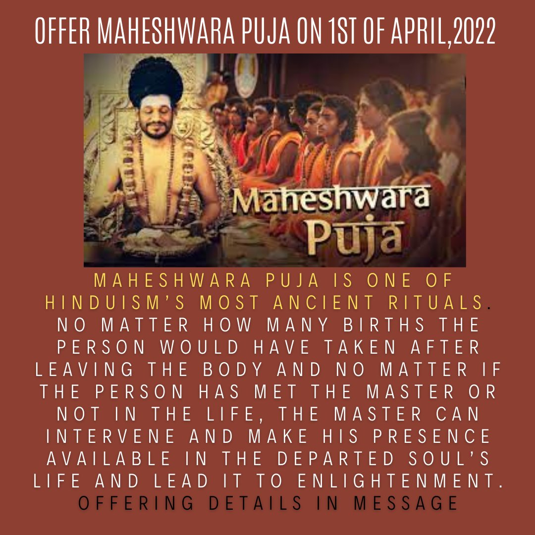 PujaKailasa's tweet photo. ☘️ Register your intention here 
https://t.co/yqcCjtsmyO

#nithyananda #kailasa #maheshwarapuja #hinduism #RIP #offer #love #Respect #gratitude https://t.co/PzF7NLVawb