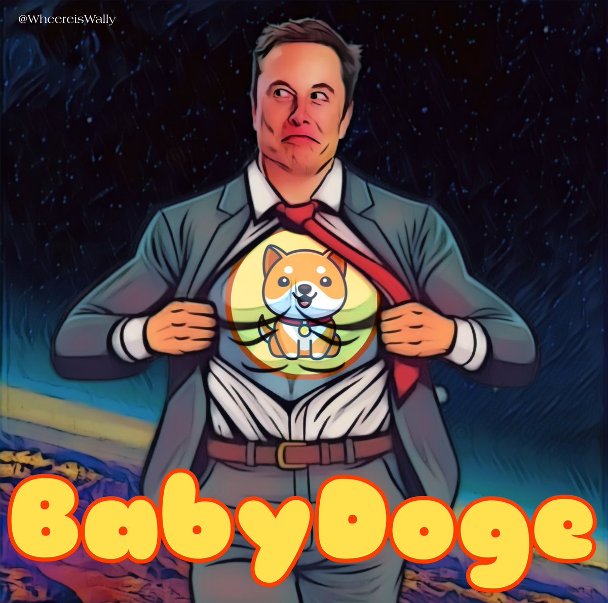 Sohrabmoghanloo's tweet photo. @elonmusk #BabyDoge 🚀🚀💎💎 https://t.co/5EemdCEVQP