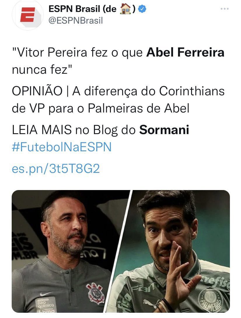 jaquecavinati's tweet photo. sim, perdeu todos os clássicos https://t.co/Bq0RtjfOKZ