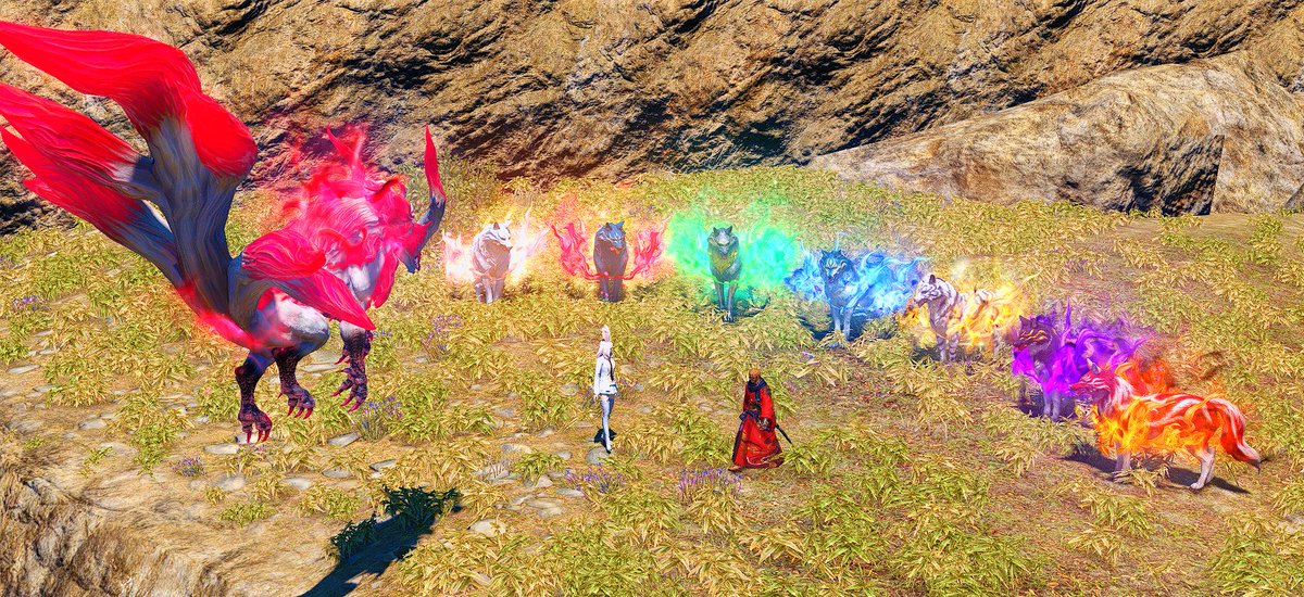 NurikoWight's tweet photo. Thank you @HemlockFFXIV 🧡💛💚💙💜🤎🖤🤍❤️ https://t.co/Hfrue4eIaT