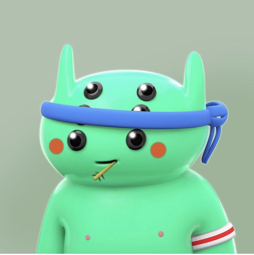 TheNFTstarter's tweet photo. Made these 2 3D frens today, took me 6 hours! All for the #frenart contest wish me luck 🍀 https://t.co/fBAaSrZ6KX