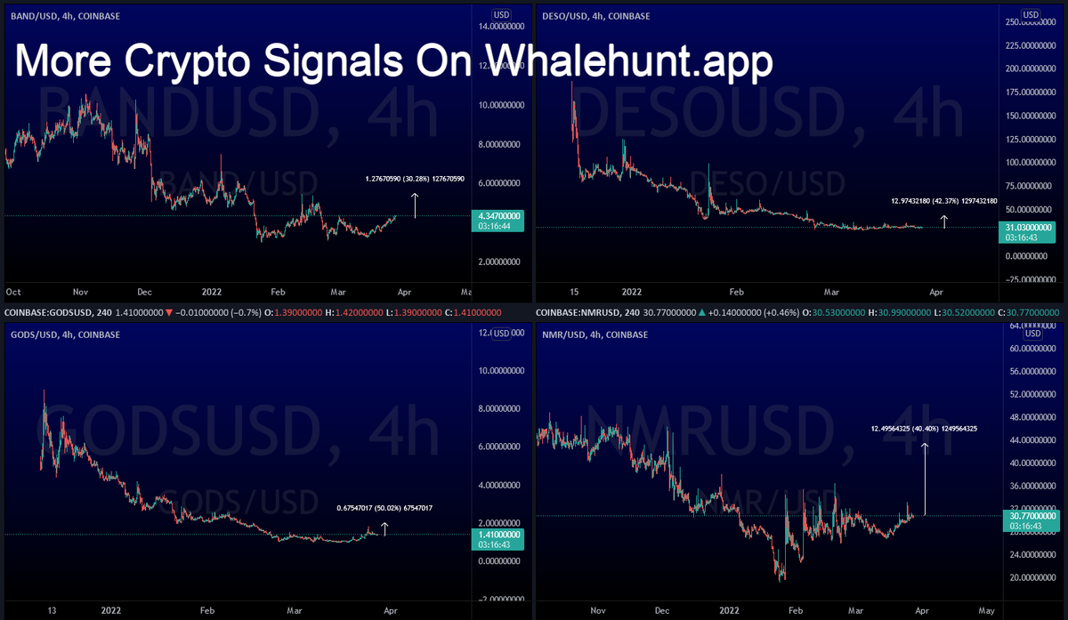 NatalDormer's tweet photo. #NMR The risk reward is very good. I'll be spreading some extra cash across these four charts heading into summer. BAND, DESO, GODS, NMR .
#NMRUSD https://t.co/Je8Esing7l