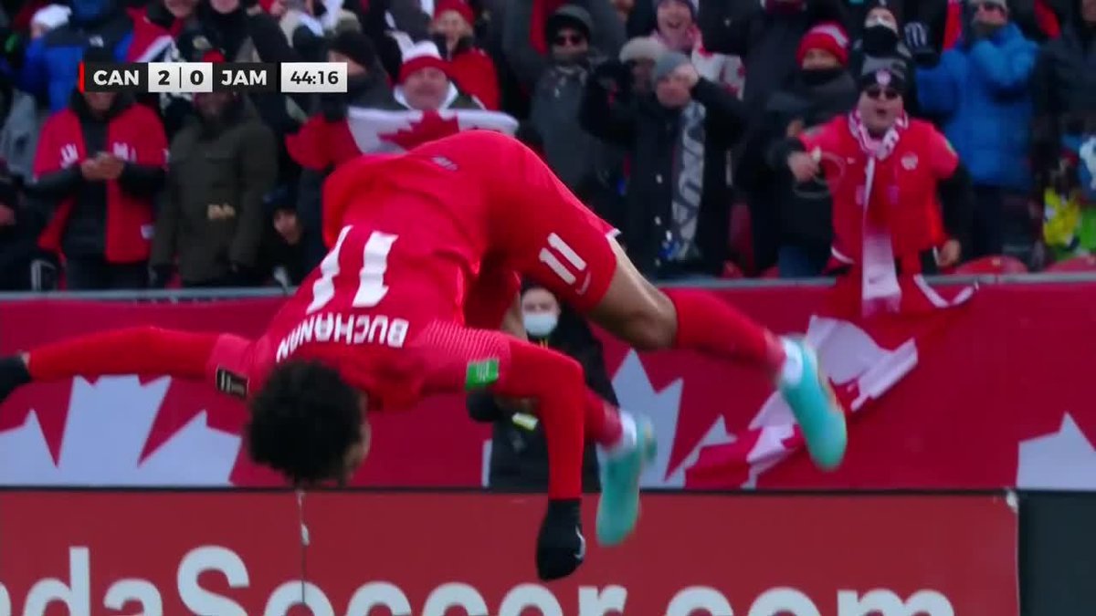 TAJON BUCHANAN. ⚡️

Canada double their lead. 💪
