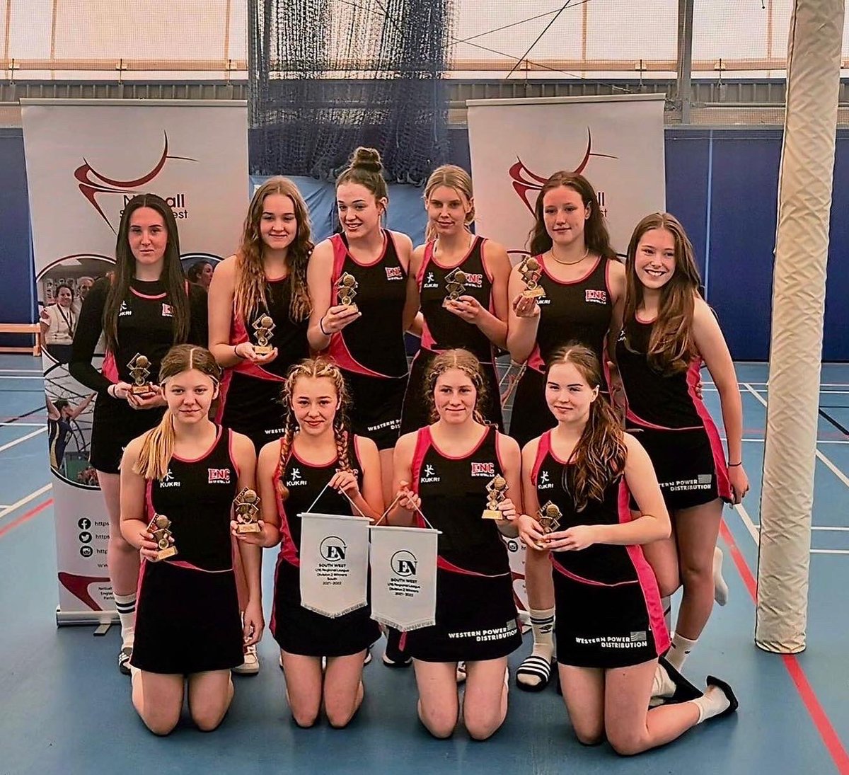 Winning weekends🎉. Well done to 
Prem 3 - promoted to Prem 2
Regional 3 - promoted to Regional 2 
U16 performance Regional Div 2 champions 💗🖤💚