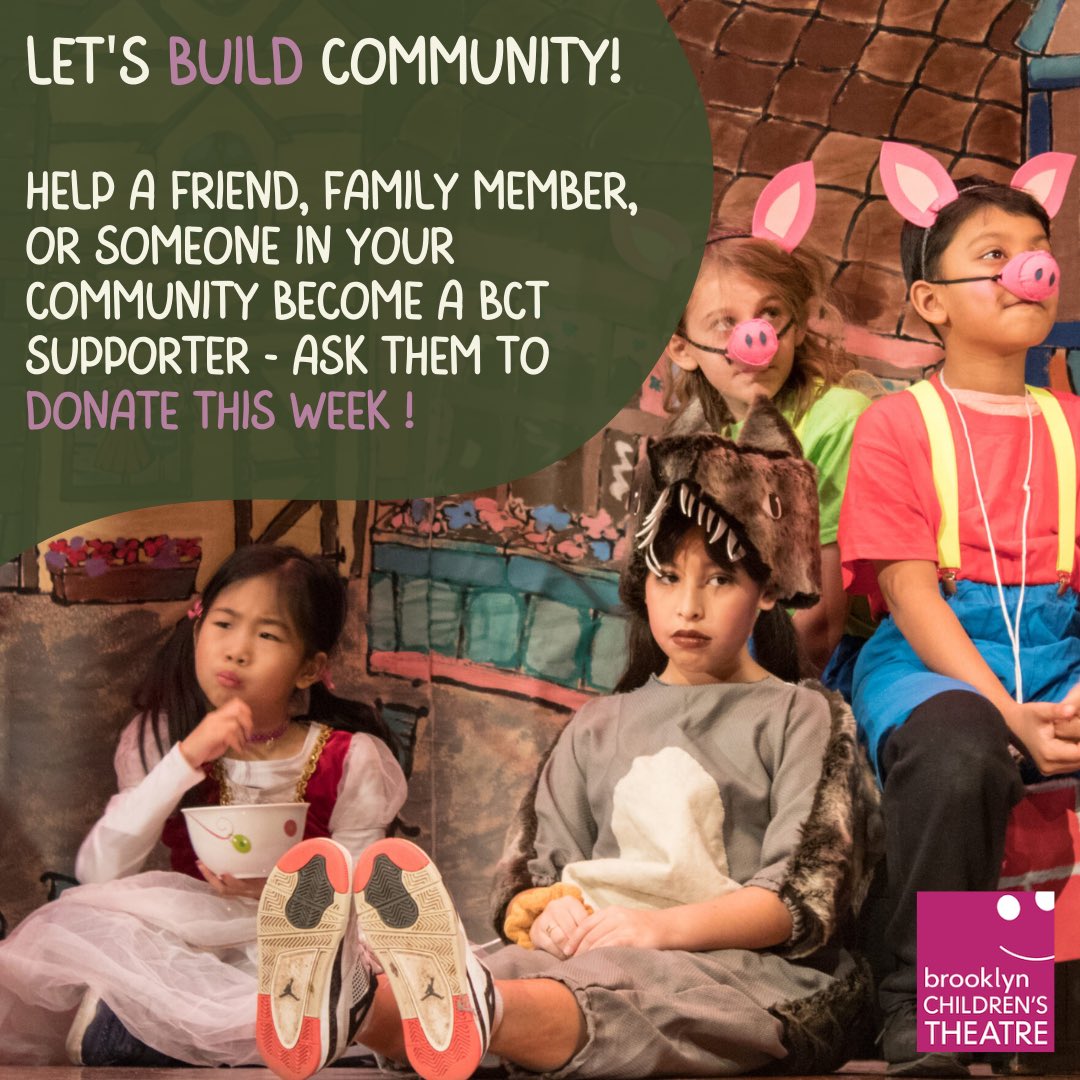 Community is people who care, coming together to show compassion through action. Donate and support arts scholarships today - and spread the word! #nonprofit #fundraising #theatre 

Support a Youth Fundraising Champion Today! Meet Violet bct.givecloud.co/fundraisers/vi…