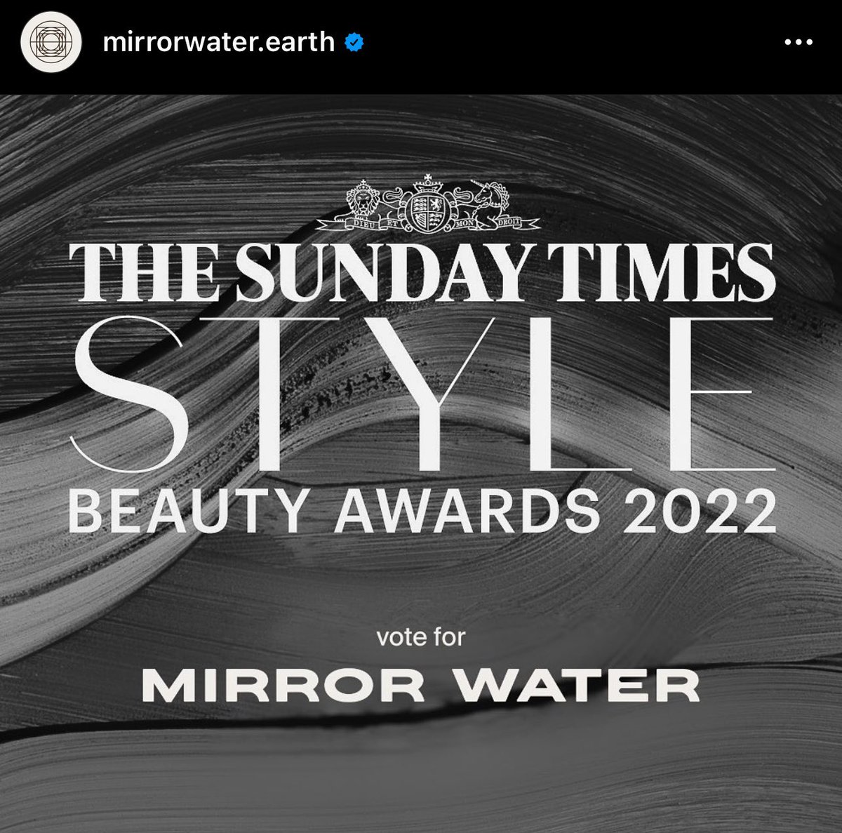 I’m completely over the moon and grateful that my brand MIRROR WATER has been nominated for a @TheSTStyle Beauty Award 😱 <a href="/SarahJossel/">Sarah Jossel</a> 

Please vote for MIRROR WATER SOAK Bath Salts in the Self-Care Superstar category 🛀🏽 It would mean the world to me!

👉 thetimes.co.uk/styleplay/beau…