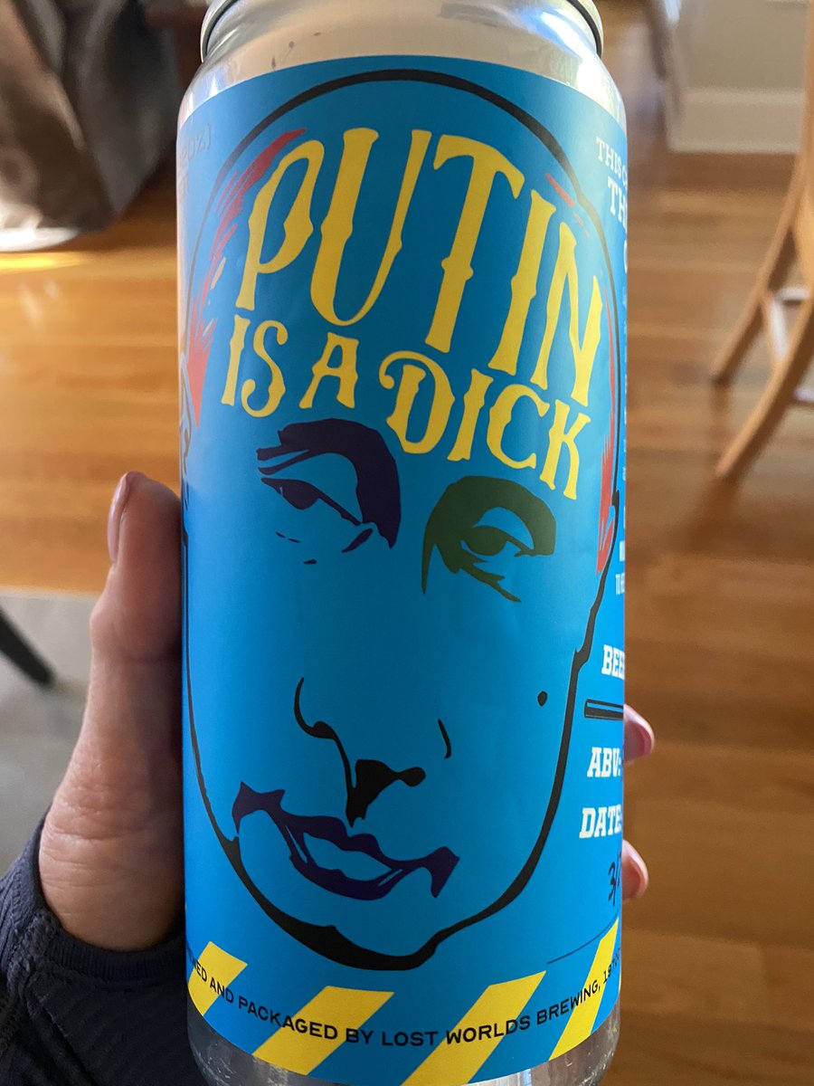 propilatesLKN's tweet photo. The lates offering from my favorite local brewery-all proceeds going to Ukraine relief. Not a bad way to spend a beautiful Sunday afternoon #buylocal #LKN #SundayFunday #funwithfriends #ncbrew #NC https://t.co/6Y072JhjKX