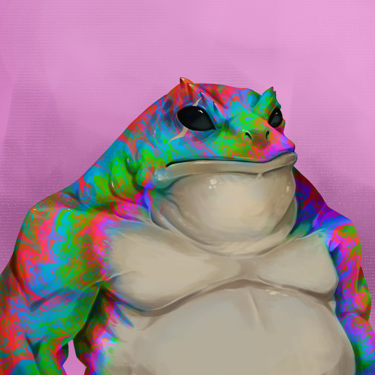 VohnJ43's tweet photo. While I didn’t end up being lucky enough to mint another @MutantNFTs I’m still very impressed with how smooth the process was and how fast I was refunded. That team is the standard for #NFTs 
Also, check out how 🔥🔥 my toad is 👀

#CNFT #CNFTCommunity #NFTCommunity https://t.co/pnaLg1iH2N