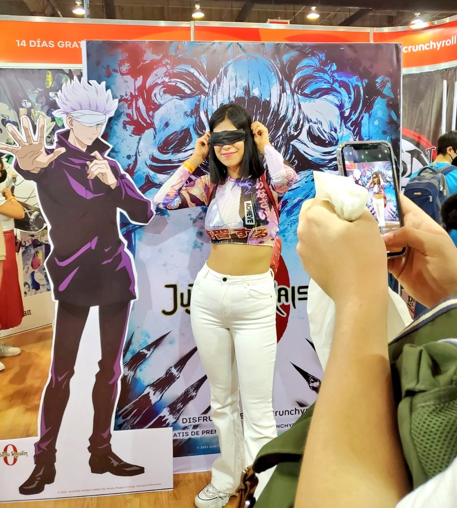 crunchyroll_la's tweet photo. [CDMX 🇲🇽 - @lamolemx] 
¡Experiencia Crunchyroll! 🧡 https://t.co/hMvLtyLbFz