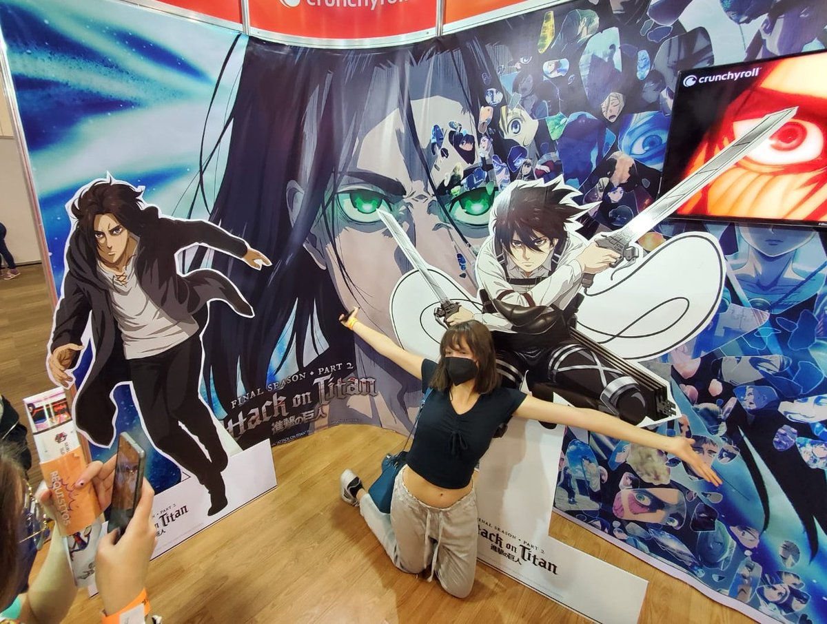 crunchyroll_la's tweet photo. [CDMX 🇲🇽 - @lamolemx] 
¡Experiencia Crunchyroll! 🧡 https://t.co/hMvLtyLbFz