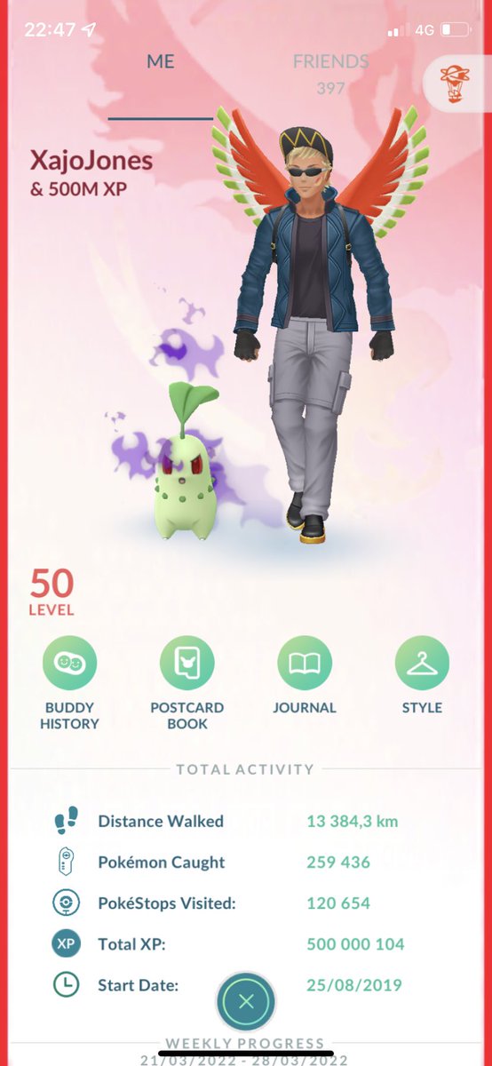 xajoJones's tweet photo. 500 Million XP in the pocket. 🦾🔥 Thanks to all my friends for sending raids/ interacting / raid hours / battles  giving tips also big SO to @PorkChop715 for letting me join #remoteraiders back in july 2020 that changed my play style by a lot.  #neverstopthegrind https://t.co/IYt9JVIRiQ