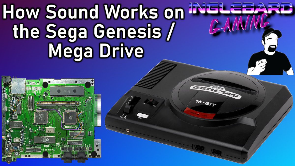Want to know how #segagenesis sound and music work? Or how to make your own using the modern tracker #deflemask? Here's all 3 parts (so far) of my #tutorial explaining and showing you a bunch of that stuff!

Link: youtube.com/playlist?list=…
#vgm #megadrive #ym2612 #fmsynthesis