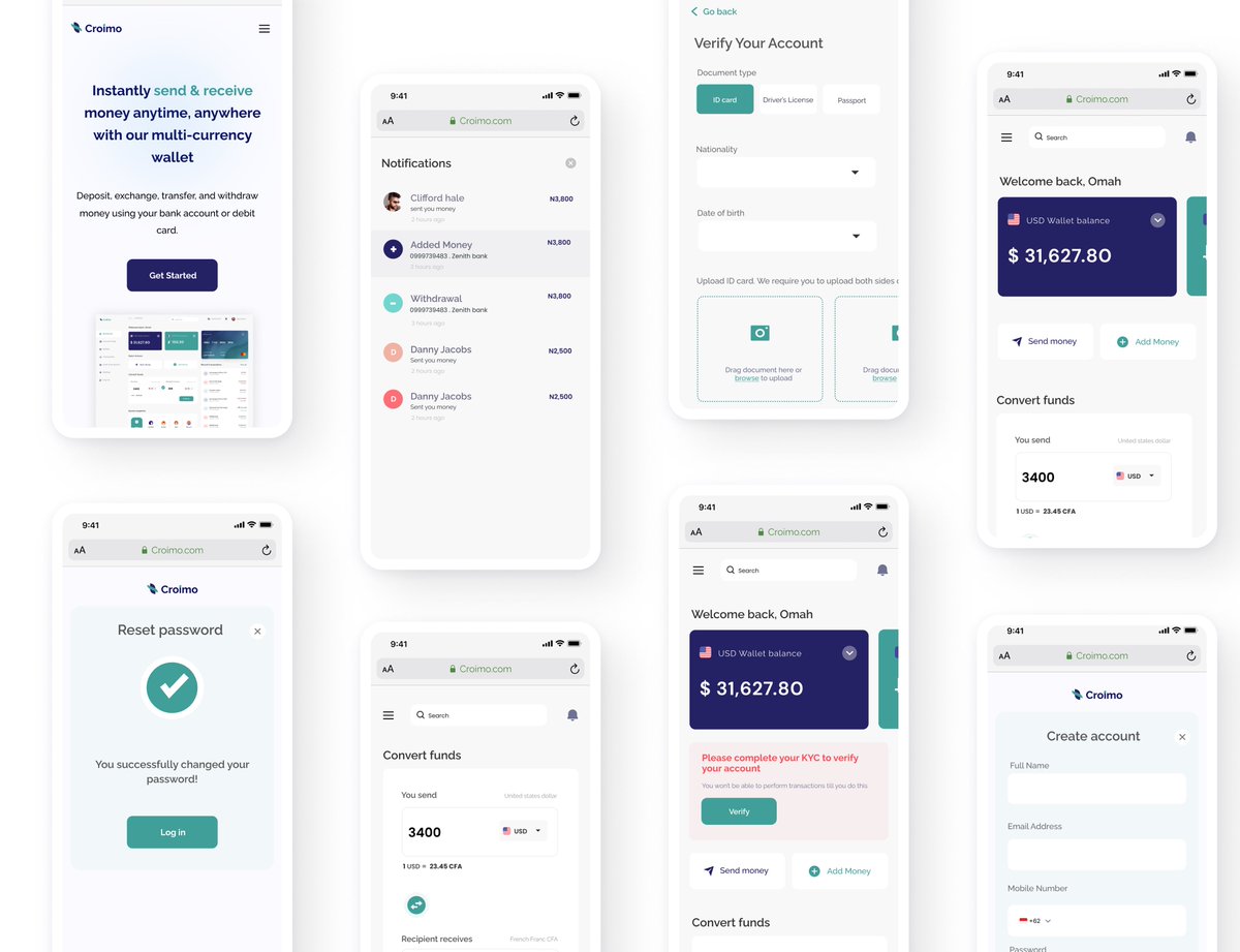 TassyOmah_'s tweet image. I designed a fintech web app that allows users send and receive money in several ways.

Been postponing posting the full presentation since last year and finally! 😅😅

behance.net/gallery/140276…

#uiux #uxdesign #uidesign