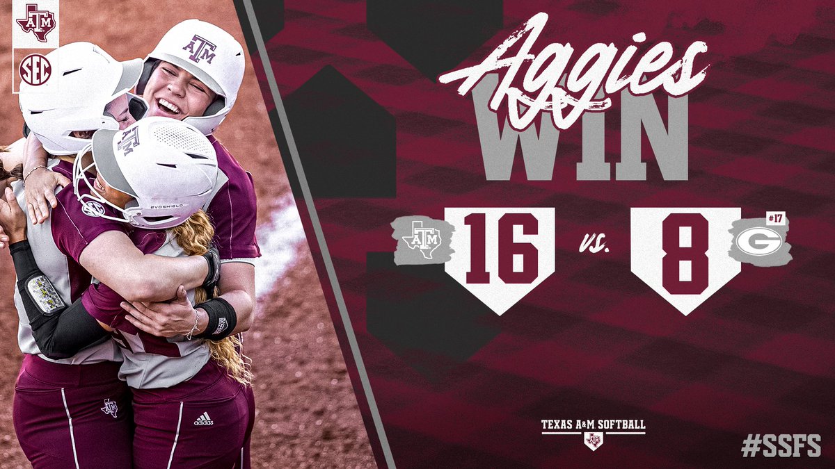 AggieSoftball's tweet photo. Only needed 6 innings to get it done today π
#GigEm | #SSFS https://t.co/XiY9feCmPF