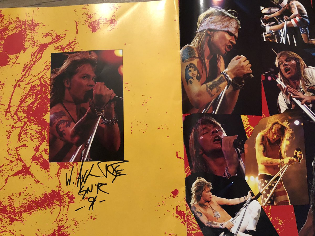 KarenHatton19's tweet photo. Use Your Illusion Tour 1991 throwback @axlrose #rock #wembleystadium #london #england https://t.co/FoXdU8PGEr