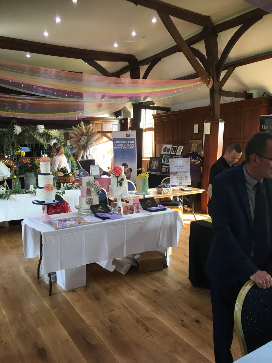 BebeCelebrant's tweet photo. Scenes from a wedding fayre.... Wondeful to see so many loved-up couples wandering around, putting together the day of their dreams! #GetWed #AllTheFunOfTheWeddingFayre #Celebrant #BeBe #LoveLoveLove #WeddingDay #ManorBarn #NewStyleEvents https://t.co/ckucw8pmKw