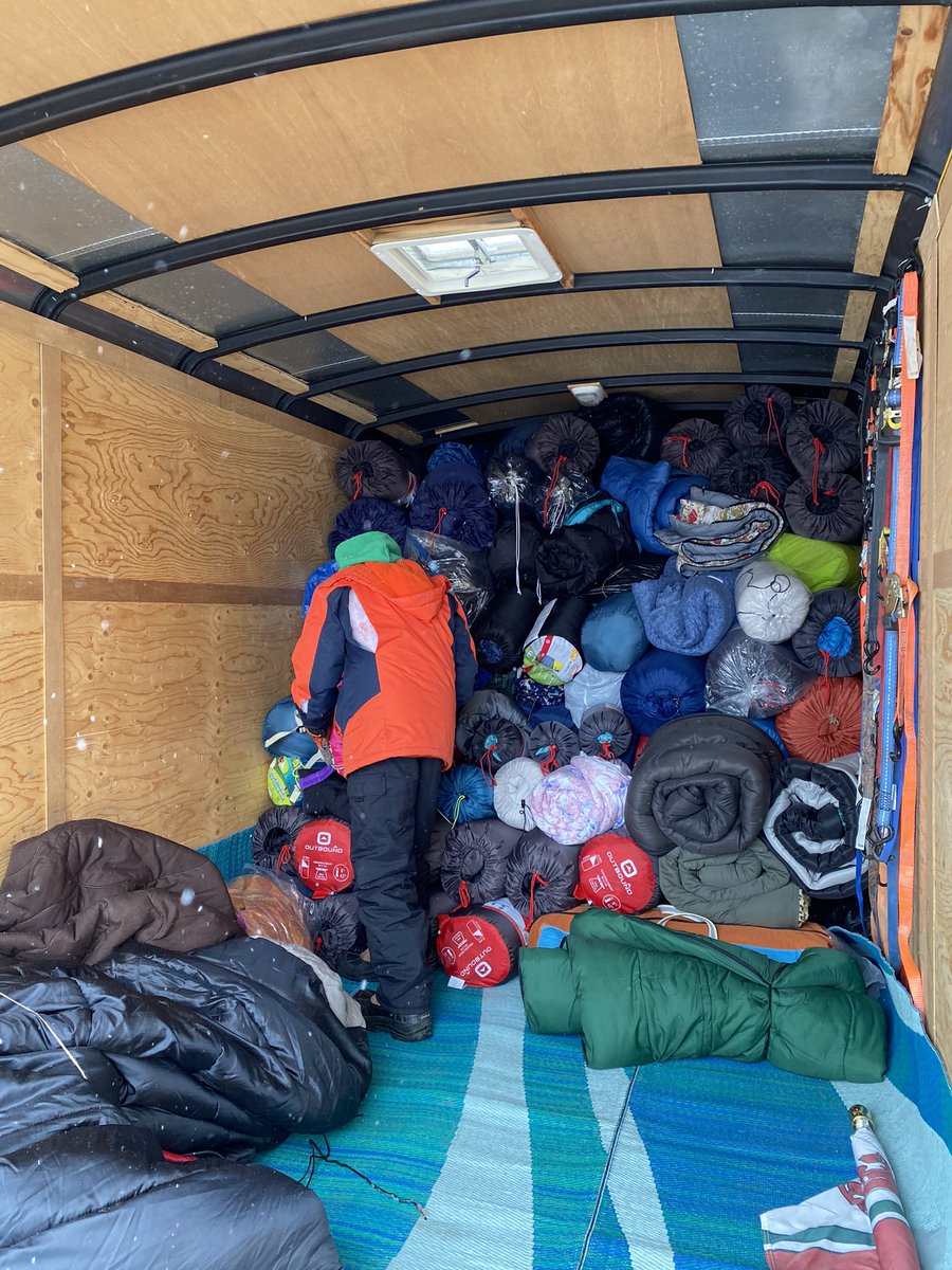 Pitmanme's tweet photo. Thanks to #Guelph and #London, also support from #Dorchester, #Operation5000 dropped off another 163 bags from this weekends drives to the London Ukranian Centre for distribution. Xavier and family thank all that supported. #standwithukraine #27thguelph #chiefscout https://t.co/59FHni8N2B