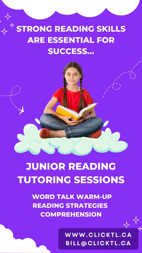 click_tl's tweet photo. We are helping students with their confidence and skills. If you know a student who we might be able to help, please share our information. https://t.co/dXvC4u8BqV